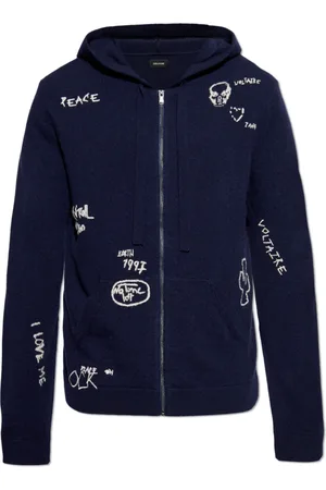 Zadig & Voltaire Stickade tröjor & koftor, Herr, M, Bomull, Clash Cardigan