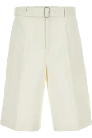 Jil Sander Shorts, Herr, L, Linne, Coola och bekväma bermudashorts