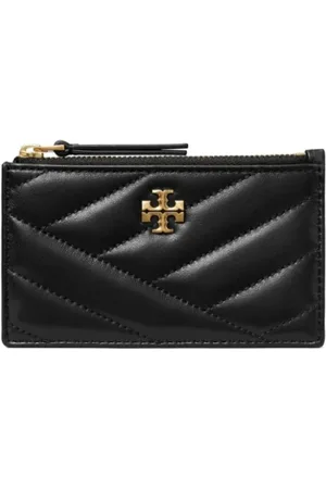 Tory Burch Accessoarer, Dam, ONE Size, Chevron Zip Card Case