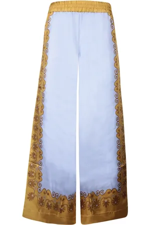 La DoubleJ Byxor, Dam, L, Silk Palazzo Byxor