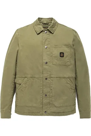 RefrigiWear Jacka, Herr, XL, Läder, Ökenarbetskläder Skjortjacka med fickor