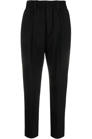 Brunello Cucinelli Byxor, Dam, L, Stiliga Joggingbyxor för Aktiv Livsstil