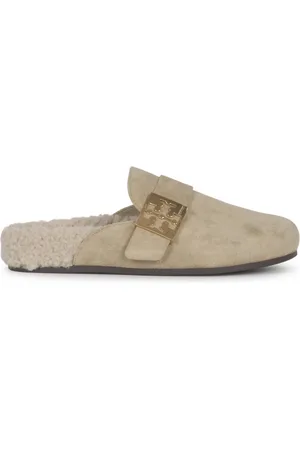 Tory Burch Skor, Dam, 37 EU, Shearling Mule Flat Skor