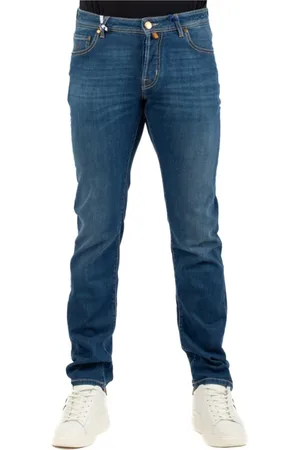 Jacob Cohen Jeans, Herr, W34, Denim, Slim-fit Jeans