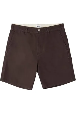 Obey Shorts, Herr, W31, Snickarshorts i Brun