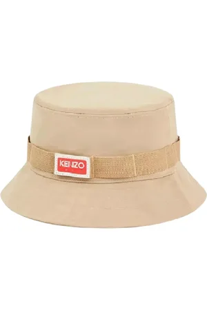 Kenzo Accessoarer, unisex, S, Polyester, Bucket Hat med Logo