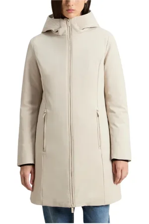 Woolrich Kappa, Dam, S, Polyester, Tech Softshell Vattentät Parka