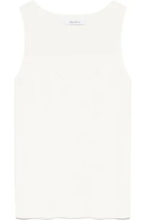 Max Mara Topp, Dam, S, Ivory Sweater Tank Top