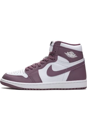 Jordan Skor, Herr, 44 1/2 EU, Läder, High OG Mauve Sneakers