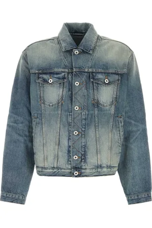 Kenzo Jacka, Herr, L, Bomull, Stilren Jeansjacka