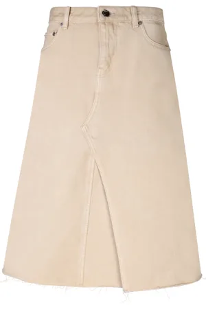 Tory Burch Kjol, Dam, XS, Denim, Deconstructed Denim Midi Kjol