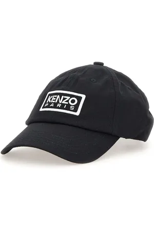 Kenzo Accessoarer, Herr, ONE Size, Bomull, Baseballkeps i bomull med tigerdesign