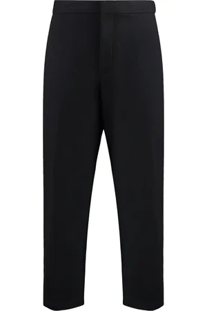 Jil Sander Byxor, Herr, S, Elastic Back Wool Byxor