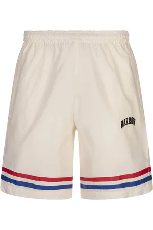 BARROW Shorts, Herr, M, Bomull, Vit Bomull Stilfull Skjorta
