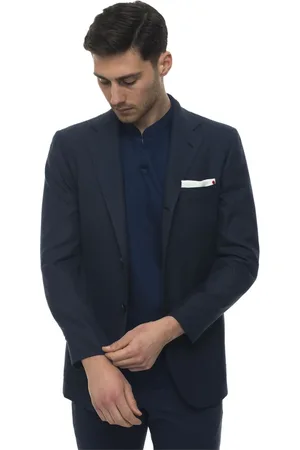 Kiton Kostym, Herr, L, Handgjord dekonstruerad kavaj med 3 knappar