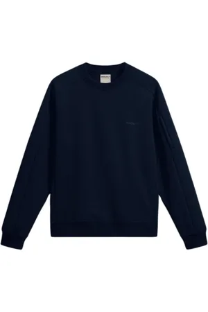 Woolrich Sweatshirts & Hoodies, Herr, S, Tech Crewneck Melton Tröja