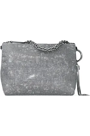 Jimmy Choo Väska, Dam, ONE Size, Mocka, Svart Suede Glitterväska