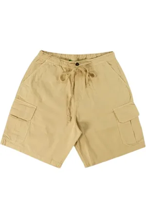 Garment Workshop Shorts, Herr, XL, Fallschirm Cargo Byxor - Sandfärg