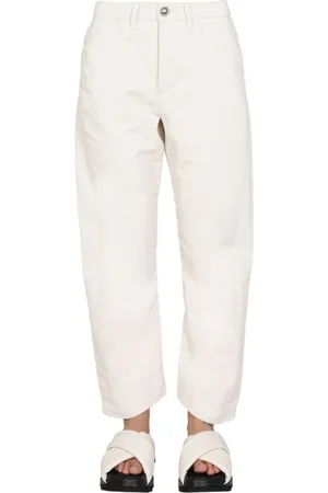 Jil Sander Byxor, Dam, S, Bomull, Arbetsbyxor