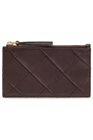Tory Burch Accessoarer, Dam, ONE Size, Läder, Fleming Soft Zip Card Case
