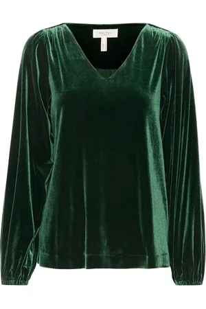 Part Two Blusar & Skjortor , Dam, XL, Polyester, Elegant V-ringad blus