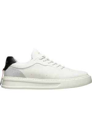 Barracuda Skor, Herr, 41 EU, Denim, Vita Sneakers med Denim Accents