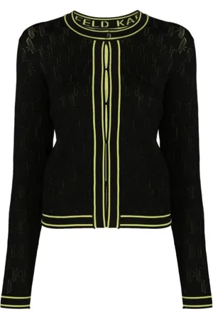 Karl Lagerfeld Stickade tröjor & koftor, Dam, L, Cardigan