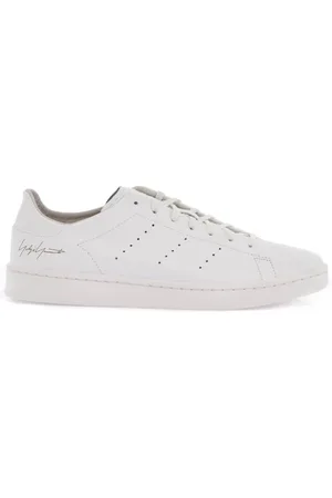 Y-3 Skor, Herr, 41 EU, Läder, Vita Lädersneakers