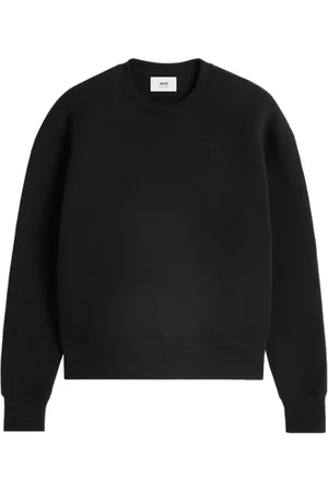Ami Sweatshirts & Hoodies, Herr, S, Svarta Tröjor för Män