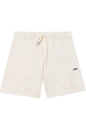 Autry Shorts, Herr, L, Bomull, Broderad logofleece shorts