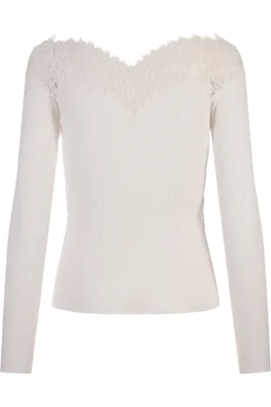 ERMANNO SCERVINO Stickade tröjor & koftor, Dam, S, Bomull, Blus