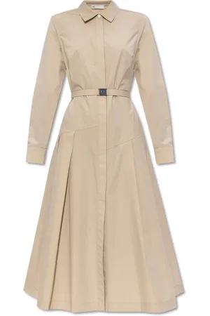 Tory Burch Klänning, Dam, S, Bomull, Pleated Cotton Shirtdress