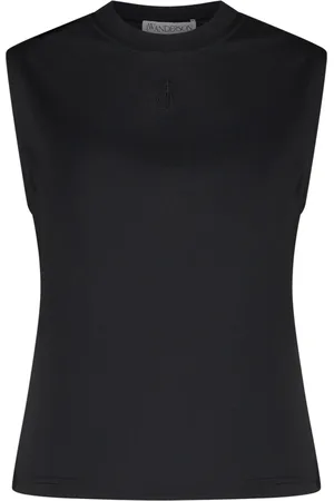 J.W.Anderson Topp, Dam, S, Polyester, Logo Broderad Ärmlös Topp