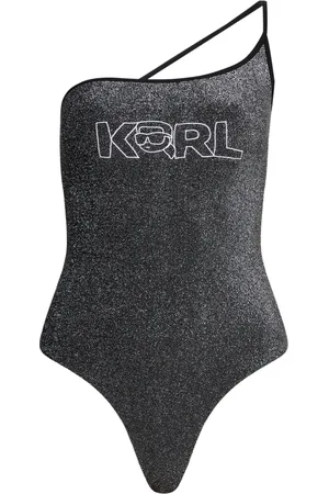 Karl Lagerfeld Badkläder, Dam, M, Body Ikonik 2.0 Lurex Baddräkt