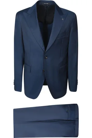 TAGLIATORE Kostym, Herr, XL, Läder, Herrkläder Kostym Blå Ss25
