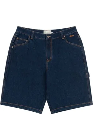 DIME Shorts, Herr, W32, Denim, Denim Shorts i Indigo Färg