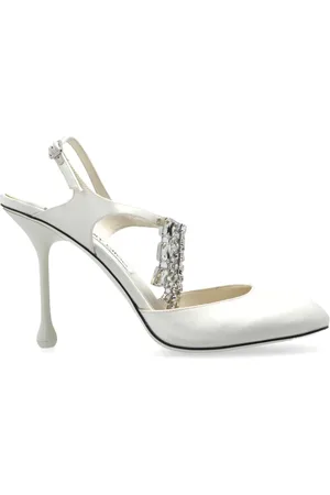 Jimmy Choo Skor, Dam, 39 1/2 EU, Läder, Heeled Skor Verity