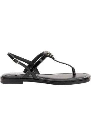Guess Skor, Dam, 38 EU, Svarta Avslappnade Dam Sandaler