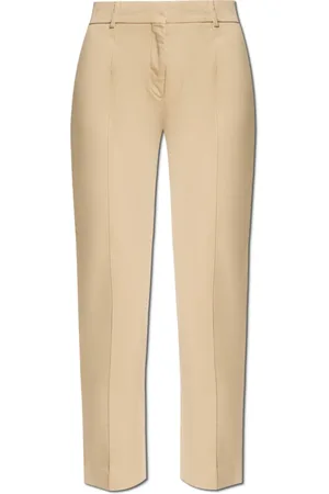 Tory Burch Byxor, Dam, S, Bomull, Byxor med sömnad på benen