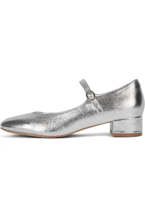Jeffrey Campbell Skor, Dam, 41 EU, Läder, Silver Fritidsskor
