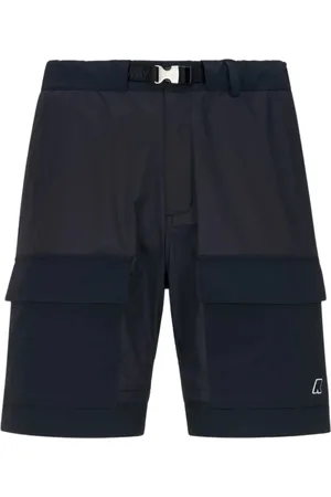 K-Way Shorts, Herr, S, Blå utomhus shorts för sommaren