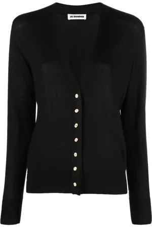Jil Sander Stickade tröjor & koftor, Dam, S, Kashmir, Cardigan