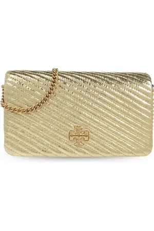 Tory Burch Accessoarer, Dam, ONE Size, Läder, Wallet Kira på kedja