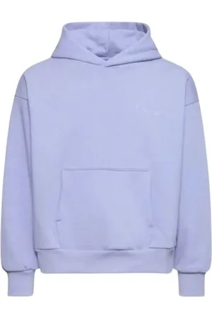 Garment Workshop Sweatshirts & Hoodies, Herr, S, Dubbel lager huvtröja med dubbel broderi