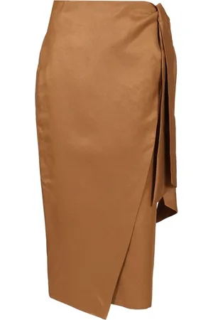 Max Mara Kjol, Dam, XS, Tequila Pareo Kjol