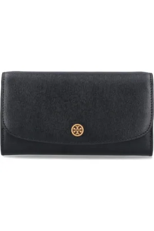 Tory Burch Accessoarer, Dam, ONE Size, Svart plånbok