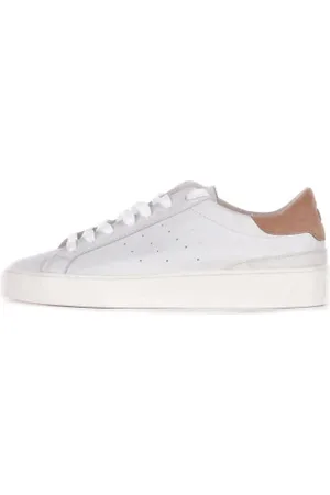 D.A.T.E. Skor, Herr, 43 EU, Läder, Lädersneakers med perforerade detaljer