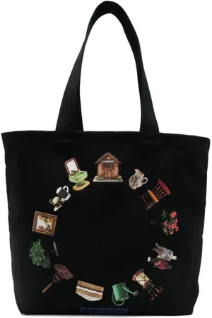 J.W.Anderson Väska, Herr, ONE Size, Bomull, Tote Bag med applikation