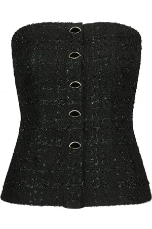 Fabienne Chapot Topp, Dam, L, Tweed, Twinnie Tweed Top