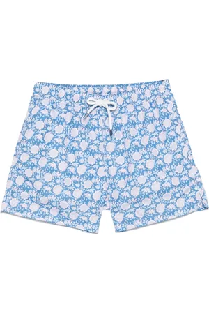 FEDELI Badkläder, Herr, XL, Polyester, Polyester Badshorts med Elastiskt Bälte